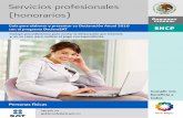 Servicios profesionales (honorarios) - Instituto …Guía para elaborar y presentar su Declaración Anual de 2010 con el programa DeclaraSAT, Servicios profesionales (honorarios),