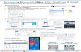 Accessing Microsoft Office 365 - OneDrive & Email€¦ · Account Drive Slides Contacts Images C Search Docs Sites Claud Search Calendar Sheets Groups Classroom Education Technolog