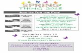Spring Thing Guide Book 2018 PDF Edit...American Girl doll! $1 per raffle ticket Package #1 XBOX ONE! Package #2 American Girl Doll Package #4 fitbitCharge 2 Play to Win a FabulousPrize!
