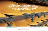 A practical guide to increasing mining local procurement in West … · 2015-03-06 · A practical guide to increasing mining local procurement in West Africa 1 Sub-Saharan Africa,