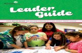 GSCTX LeaderGuide 2018 · • Remember, Girl Scouts is designed to be girl-led. Talk to the girls and parents about what they’d like to get out of Girl Scouts this year. Encourage
