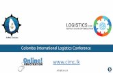 info@cimcinternational conferences and two partner exhibitions in Sri Lanka, India and Bangladesh relating to the maritime industry. This is the fifth and the (first) international
