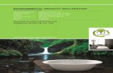 ENVIRONMENTAL PRODUCT DECLARATION Kaldewei GmbH & … · 3 Environmental Product Declaration Kaldewei – Steel Enamel Baths and Shower Trays 2.4 Placing on the market / Application
