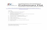 Subdivision Development Preliminary Plat Subdivision Ordinance and Design & Construction Standards Presubmittal