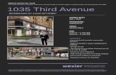 1035 Third Avenue - LoopNetimages4.loopnet.com/d2/5tJsXLx6rUVukSh0P1... · 1035 Third Avenue BETWEEN EAST 61ST & EAST 62ND STREET. STOM -VRAM ING — wexler healthcare properties