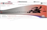 Corporate Law Take over and acquisition of companiesepgp.inflibnet.ac.in/epgpdata/uploads/epgp_content/... · Regulator for Takeovers & Acquisitions in India Indian corporate sector