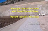 Seepage Control on Dams with Sand/Gravel Filters Recent ... · Seepage Control on Dams with Sand/Gravel Filters Recent Industry Advances Michele Lemieux, P.E. Montana Dam Safety Program