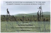 AQUATIC ECOSYSTEM VULNERABILITY TO FIRE AND CLIMATE … · objectives–stakeholder workshops, tool development. Boreal Fire and Aquatic Ecosystems –Project Flowchart (1) Sample