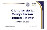 Ciencias de la Computación Unidad Tizimín · Ciencias de la Computación Unidad Tizimín (UADY-CA-92) 1. ... Programación en Python para Principiantes ... Maestro Oscar Iván Muñoz