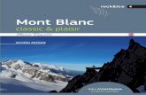 classic & plaisir - Idea Montagna · classic & plaisir Translation: Lynne Hempton. Opening a book about Mont Blanc is always a moving experience for me, a mountain which I’ve dreamed