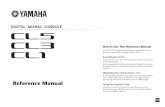 CL5/CL3/CL Reference Manual - Yamaha Corporation · 2019-07-10 · EN How to Use This Reference Manual The CL5/CL3/CL1 Reference Manual (this document) allows you to search for terms