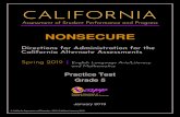 NONSECURE - CAASPP · Practice Test Grade 5 January 2019 ... Math 22 Graphics Attributions 35. Practice Test Grade 5 Page 1 Directions for Administration of the CAA for ELA and Mathematics