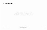 ORTEC Software File Structure Manualphysics-astronomy- File Structures.pdf ORTEC Software File Structure Manual for DOS and Windows ® Systems Printed in U.S.A. ORTEC Part No. 753800