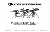 NexStar SLT Master - B&H Photo Video · 4 Congratulations on your purchase of the Celestron NexStar telescope! The NexStar ushers in a whole new generation of computer automated technology.