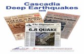 ascadia Deep Earthuaes - Amazon S3 · 2018-07-24 · 2 CREW Deep Earthquakes in Cascadia, 2008 CREW Deep Earthquakes in Cascadia, 2008 Deep earthquakes D eep earthquakes pose a serious