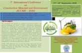 17th -18 September, 2020 International Conference Last datefor … · 2019-12-03 · 17th-18th September, 2020 International Conference Last datefor submission of 01 April, 2020 full-length