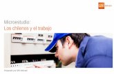 Microestudio: Los chilenos y el trabajo · Estudio trietapico con selección aleatoria de manzanas, selección de hogares y selección de encuestado con el último cumpleañero. 4.800