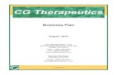 Business Planthomas-hopp.com/pdf/CGTBP.pdfBusiness Plan August 2010 CG Therapeutics, Inc. 2815 Eastlake Avenue E., Suite 300 Seattle, WA 98102 Phone: (206) 336-5604 Fax: (206) 336-5607
