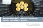 Rapid Redesign of Metal Load-Bearing Aircraft Brackets in ......Jun 11, 2014  · FEMAP SYMPOSIUM 2014 Femap Symposium 2014 Discover New Insights May 14-16, Atlanta, GA, USA Rapid