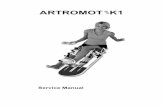 ARTROMOT -K1 K1 Knee CPM... · 2016-01-22 · The following settings must be made to transport the ARTROMOT®-K1: Set the packing setting in the menu or move the device in a position