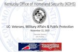 UNCLASSIFIED Kentucky Office of Homeland Security (KOHS)€¦ · will also leverage KOHS logistical resources to most effectively cover the Commonwealth with an accepted Tier 1 response
