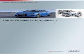 The 2016 Audi TT Introduction - · PDF file In 1995 Audi presented a pioneering study: the Audi TT. The Coupé (IAA Frank-furt, 1995) and Roadster (Tokyo Motor Show, 1995) showcars