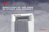 DIRECTIVES OF THE CODE OF ETHICS AND CONDUCT · 2016-06-10 · with its Code of Ethics and Conduct, Cepsa has formalized this “Directive on Commitment to Human Rights” in accordance