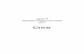 ONVIF Appicaltion Programmer's Guide...ONVIFTM – 7 – ONVIF APG - Ver. 1.0 Courier Indicates file names, command names, code samples, and onscreen output. // Courier bold italic