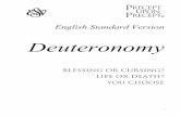 ESV PUP Deuteronomy - Precept Ministries International€¦ · Read Deuteronomy 1 and 2 using your Observation Worksheets or if you have an Inductive Study Bible, you may prefer to