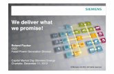 We deliver what we promise! - assets.new.siemens.com...Further information about risks and uncertainties affecting Siemens is included throughout our most recent annual and interim