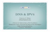DNS and IPv6 · Topics Importance of DNS in IPv6 Server conﬁguration Client Conﬁguration Resource Records
