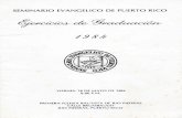 SEMINARIO EVANGELICO DE PUERTO RICOweb.metro.inter.edu/facultad/esthumanisticos/coleccion...SEMINARIO EVANGELICO DE PUERTO RICO CLASE 1984 MAESTRIA EN ARTES EN RELIGION Rosangelica