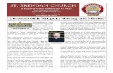 ST. BRENDAN CHURCH€¦ · eties and begin to cultivate an attitude of attune-ment toward the Spirit. In particular, Mary is an extraordinary model of contemplative prayer because,