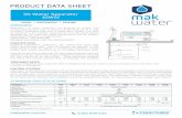 PRODUCT DATA SHEET WATER … · alarm. All separator control systems can be designed and manufactured to meet higher IP ratings, intrinsically safe standards for hazardous areas,