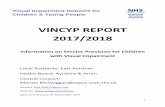 VINCYP REPORT 2017/2018 · purpose of sharing this report with individual Local Authorities and Health Boards is to ... Individual standards have been highlighted thro ughout the