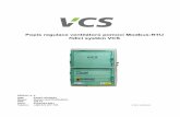 Popis regulace ventilátorů pomocí Modbus-RTU řídicí systém VCS · 2018-12-11 · Danfoss Micro (FC51) modelová řada FM Danfoss Basic (FC101) modelová řada FM HMI HumanMachineInterface