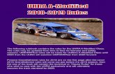 The following rulebook contains the rules for the UHRA A ... · The claim rule is intended to maintain cost effectiveness and a level playing field in the UHRA Modified division.