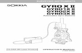 Automated Gyro Stations - Sokkia · SURVEYING INSTRUMENTS CLASS 3R Laser Product OPERATOR'S MANUAL 21904 90020 Automated Gyro Stations. ii HOW TO READ THIS MANUAL Thank you for selecting