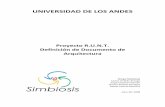 UNIVERSIDAD DE LOS ANDESisis3702/dokuwiki/lib/e… · UNIVERSIDAD DE LOS ANDES Proyecto R.U.N.T. Definición de Documento de Arquitectura
