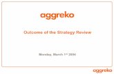 Outcome of the Strategy Review - Aggreko/media/Files/A/Aggreko/... · 2017-03-29 · |4 Aggreko Strategy Review 010304 In a nutshell – the market • The world market for short