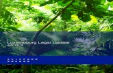 Luxembourg Legal Update - Clifford Chance...2 Luxembourg Legal Update Contents Banking, Finance and Capital Markets 3 Corporate 10 Investment Funds 13 Litigation 14 Tax 33 Glossary