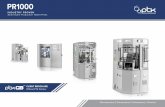 INDUSTRY PROVEN Small Scale Production Tablet Press€¦ · efficient operator use. All system controls are based on industry know PLC and software design, offering Omron systems