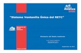 “Sistema Ventanilla Única del RETC”asipec.cl/ficheros/19-11-2014_01-01-35_38565107.pdf · 2014-11-19 · N°de Establecimientos Certificados a la fecha de declaración y vigentes