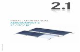 INSTALLATION MANUAL AEROCOMPACT S 5°/10°/15° smart mounting solutions YOUR BIG ADVANTAGE > 25 years product warranty > Wind tunnel tested > new protection pads for long service