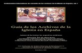 Guia de los Archivos de la Iglesia en Españaf28cc317-7893-40a3... · 2019-09-24 · IV GU˝A DE LOS ARCHIVOS DE LA IGLESIA EN ESPAÑA II. ELENCO DE LOS ARCHIVOS ﬁMAYORESﬂ DE