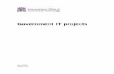 Government IT projects - researchbriefings.files.parliament.uk · POST Report 200 July 2003 Government IT projects Summary Summary ... The Office of Public Services Reform (OPSR)
