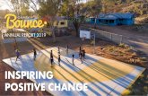 INSPIRING POSITIVE CHANGE€¦ · change to overcome disadvantage for individuals and communities. With a focus on education and employment focused social programs, the programs are