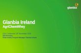 Glanbia Ireland - · PDF file Bill Morrissey Bioeconomy Program Manager Glanbia Ireland . 2 Glanbia Ireland 2017 Great People 1,800 Total Revenue €1.8bn Products sold in over 70+