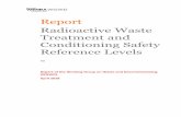 Report Radioactive Waste Treatment and Conditioning Safety ... · WENRA Report on Treatment and Conditioning Safety Reference Levels March 2018 / Page 2 Table of Contents - Executive