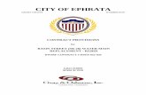 CITY OF EPHRATA...CB-2 Documents. All Proposals must be accompanied by a certified check, postal money order, cashiers check, or Proposal bond payable to the “City of Ephrata”